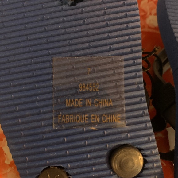 NEW Shark Elastic Back Toddler Flip Flop Sandals - Picture 6 of 6